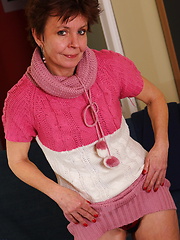 mature woman playing with hot toy